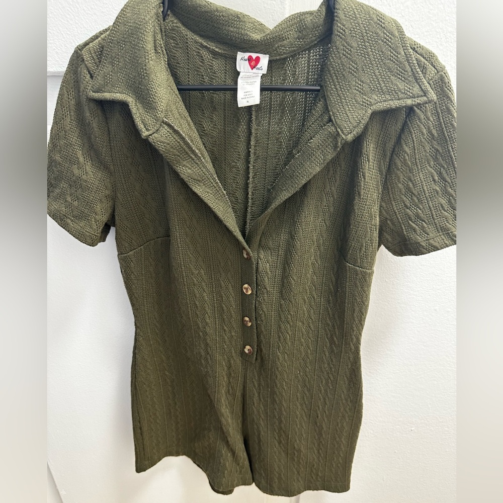 Olive Romper